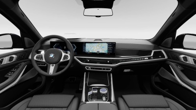 BMW X5 30d xDrive (pohľad do interiéru)