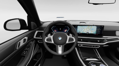 BMW X5 30d xDrive (pohľad do interiéru)