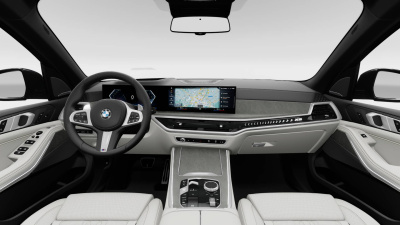 BMW X5 30d xDrive (pohľad do interiéru)