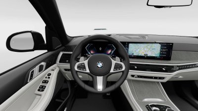 BMW X5 30d xDrive (pohľad do interiéru)