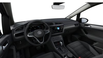 VW Touran Limited 1.5 TSI  (pohľad do interiéru)
