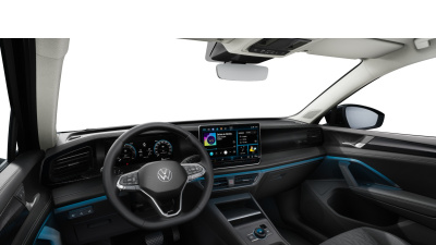 VW Tiguan Limited 1.5 eTSI (pohľad do interiéru)