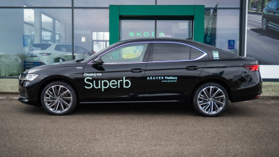 Škoda Superb 2.0 TDI L&K 4x4 (pohľad do interiéru)
