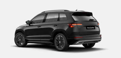 Škoda Karoq 2.0 TSI Sportline 4x4 (pohľad zozadu)