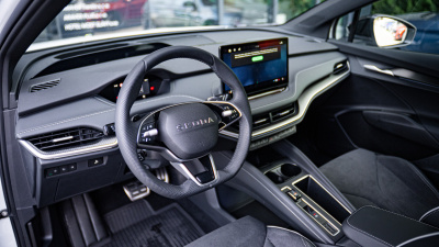 Škoda Elroq 60 Sportline (pohľad do interiéru)