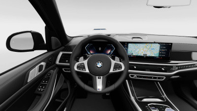 BMW X7 40d xDrive (pohľad do interiéru)