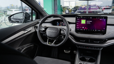 Škoda Elroq 84 RS 4x4 (pohľad do interiéru)
