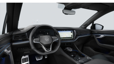 VW Touareg 3.0 TDI R-Line Limited (pohľad do interiéru)