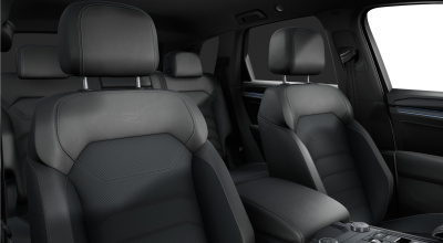 VW Touareg 3.0 TDI R-Line Limited (pohľad do interiéru)