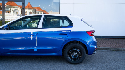 Škoda Fabia 1.0 MPI Essence (pohľad do interiéru)