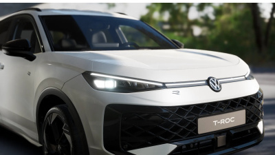 VW NOVÝ T-ROC 1.5 eTSI ACT DSG R-Line (pohľad spredu)