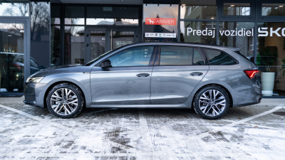 Škoda Octavia combi 2.0 TSI Sportline 4x4 (pohľad zozadu)