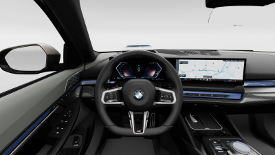 BMW 540d xDrive Sedan (pohľad do interiéru)