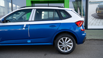 Škoda Kamiq 1.0 TSI Drive 130 Plus (pohľad do interiéru)