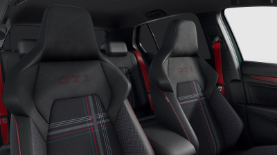 VW Golf 2.0 TSI GTI Edition 50 (pohľad do interiéru)