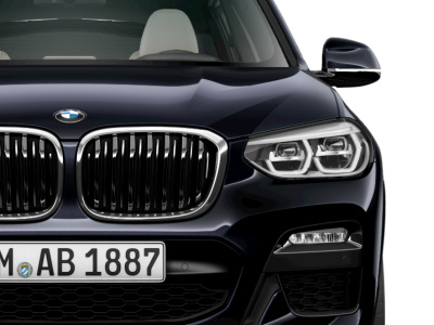 BMW X3 30d xDrive (pohľad do interiéru)