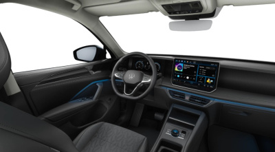 VW Tiguan 1.5 eTSI Limited (pohľad do interiéru)