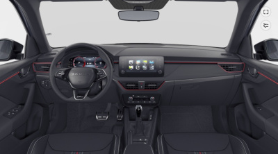 Škoda Kamiq 1.5 TSI Monte Carlo (pohľad spredu)