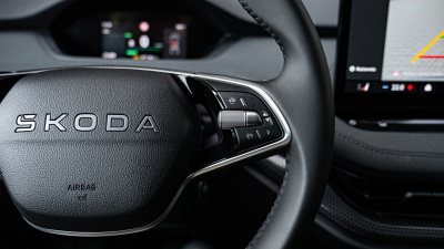 Škoda Elroq 50 Essence (pohľad do interiéru)