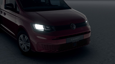 VW Caddy Basis 1.5 TSI (pohľad do interiéru)