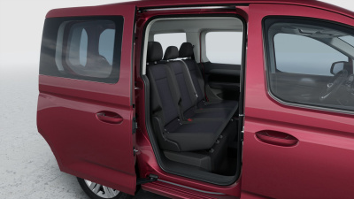 VW Caddy Basis 1.5 TSI (pohľad do interiéru)