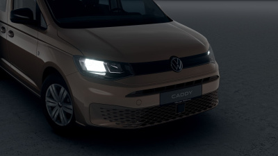 VW Caddy Basis 1.5 TSI (pohľad do interiéru)