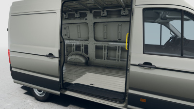 VW Crafter Basis L3H3 30 2.0 TDI (pohľad do interiéru)