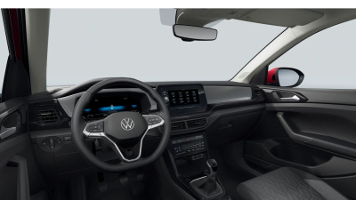 VW T-Cross 1.0 TSI Limited (pohľad do interiéru)
