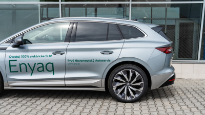 Škoda Enyaq 85x Selection 4x4 (pohľad do interiéru)