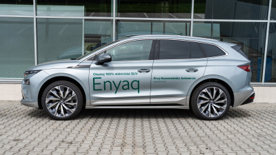 Škoda Enyaq 85x Selection 4x4 (pohľad zboku)