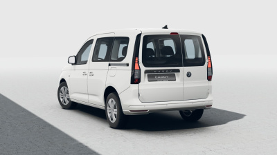 VW Caddy Basis 1.5 TSI (pohľad zozadu)