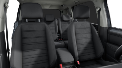 VW Touran 1.5 TSI Limited (pohľad do interiéru)