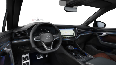 VW Touareg 3.0 TDI R-Line Final Edition (pohľad do interiéru)