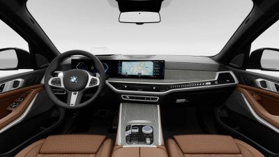 BMW X5 30d xDrive (pohľad do interiéru)