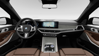 BMW X5 30d xDrive (pohľad do interiéru)