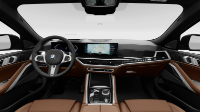 BMW X6 30d xDrive (pohľad do interiéru)