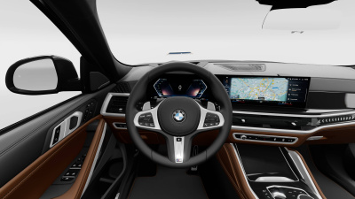 BMW X6 30d xDrive (pohľad do interiéru)