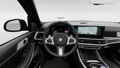 BMW X7 40d xDrive (pohľad do interiéru)