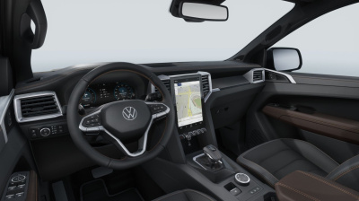 VW Amarok 3.0 TDI PanAmericana 4x4 (pohľad do interiéru)