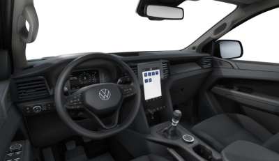 VW Amarok 2.0 TDI 4WORK 4x4 (pohľad do interiéru)