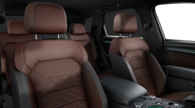 VW Touareg 3.0 TDI Premium Limited (pohľad do interiéru)