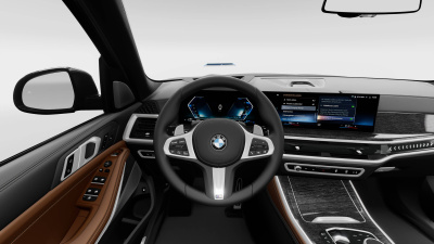 BMW X5 50e xDrive (pohľad do interiéru)