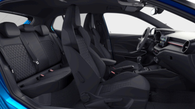 Škoda Fabia 1.5 TSI Monte Carlo (pohľad do interiéru)