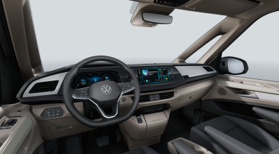 VW Multivan Bulli Long 2.0 TDI (pohľad do interiéru)