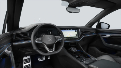 VW Touareg 3.0 TDI R-Line Final Edition (pohľad do interiéru)