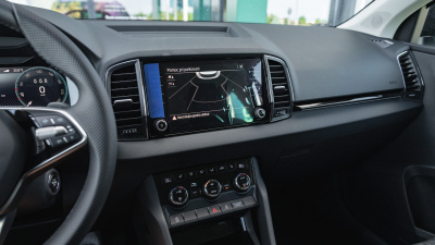 Škoda Karoq 2.0 TDI Top Selection (pohľad do interiéru)