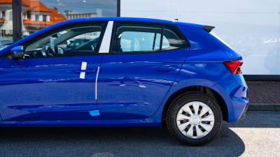Škoda Fabia 1.0 MPI Essence (pohľad do interiéru)