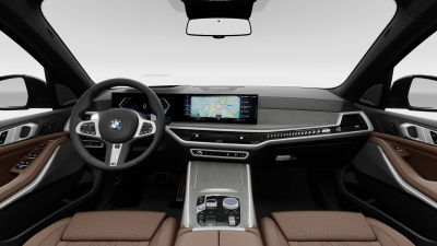 BMW X5 30d xDrive (pohľad do interiéru)