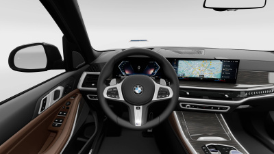 BMW X5 30d xDrive (pohľad do interiéru)