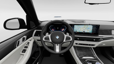 BMW X5 30d xDrive (pohľad do interiéru)